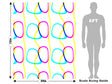 Sweet Honeydew Retro Vehicle Wrap Scale~Rwraps Series 914 Sweet Honeydew Retro Measurements~1