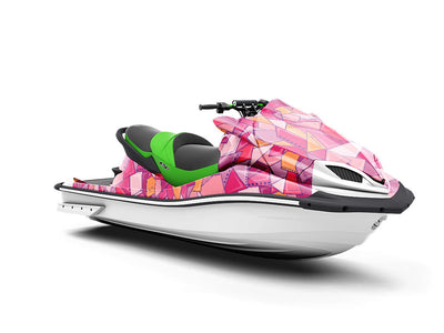 Sweet Mulberry Mosaic Jet Ski Vinyl Customized Wrap
