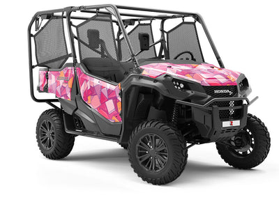 Sweet Mulberry Mosaic Utility Vehicle Vinyl Wrap