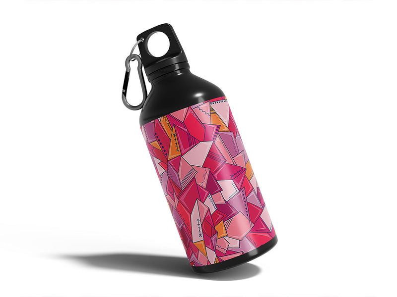 sweet mulberry mosaic Water Bottle DIY Stickers