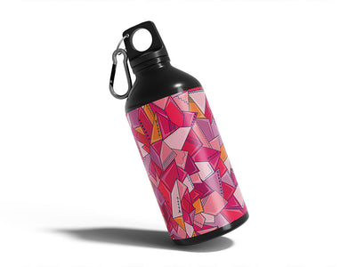 sweet mulberry mosaic Water Bottle DIY Stickers