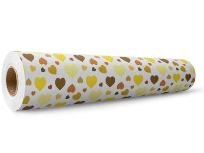 Sweet Nothings Heart Wrap Film Wholesale Roll~Rwraps Series 914 Digitally Printed Vinyl Roll~5