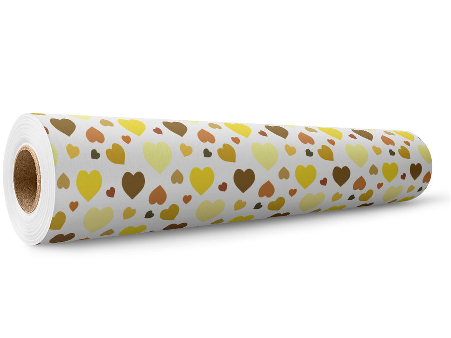 Sweet Nothings Heart Wrap Film Wholesale Roll~Rwraps Series 914 Digitally Printed Vinyl Roll~5
