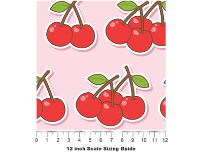 Sweet Pie Fruit Vinyl Film Pattern Size 12 inch Scale~Rwraps Sweet Pie Fruit Sizing Chart~2