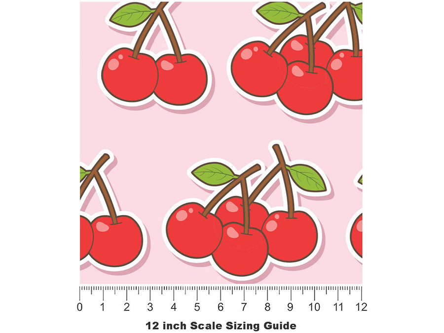 Sweet Pie Fruit Vinyl Film Pattern Size 12 inch Scale~Rwraps Sweet Pie Fruit Sizing Chart~2