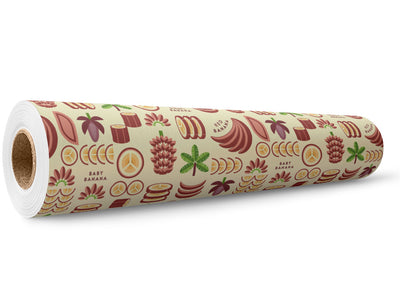 Sweet Plantain Mosaic Wrap Film Wholesale Roll~Rwraps Series 914 Digitally Printed Vinyl Roll~5