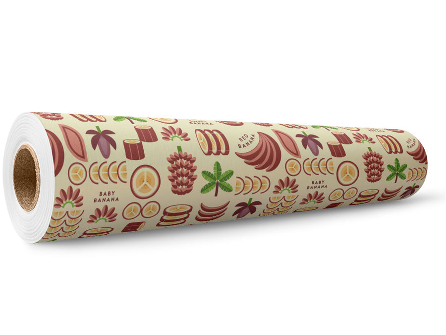 Sweet Plantain Mosaic Wrap Film Wholesale Roll~Rwraps Series 914 Digitally Printed Vinyl Roll~5