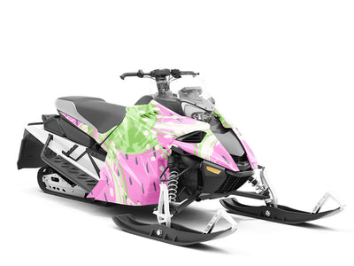 Sweet Princess Fruit Custom Wrapped Snowmobile