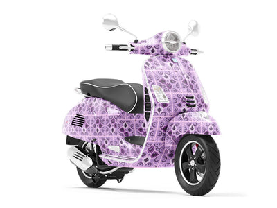 Sweet Rocket Tile Vespa Scooter Wrap Film