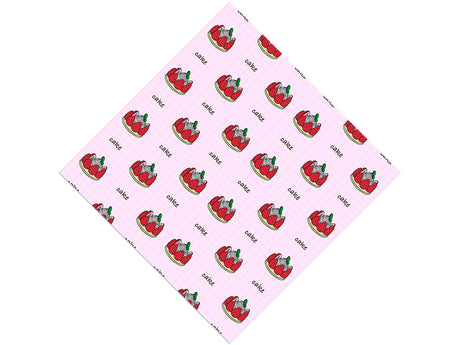 Sweet Shortcakes Fruit Vinyl Wrap Pattern