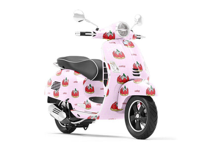 Sweet Shortcakes Fruit Vespa Scooter Wrap Film
