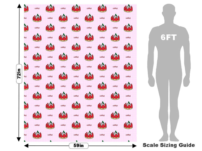 Sweet Shortcakes Fruit Vehicle Wrap Scale~Rwraps Series 914 Sweet Shortcakes Fruit Measurements~1