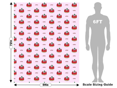 Sweet Shortcakes Fruit Vehicle Wrap Scale~Rwraps Series 914 Sweet Shortcakes Fruit Measurements~1
