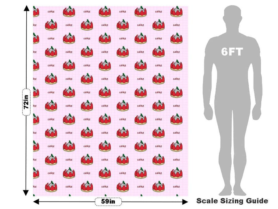 Sweet Shortcakes Fruit Vehicle Wrap Scale~Rwraps Series 914 Sweet Shortcakes Fruit Measurements~1