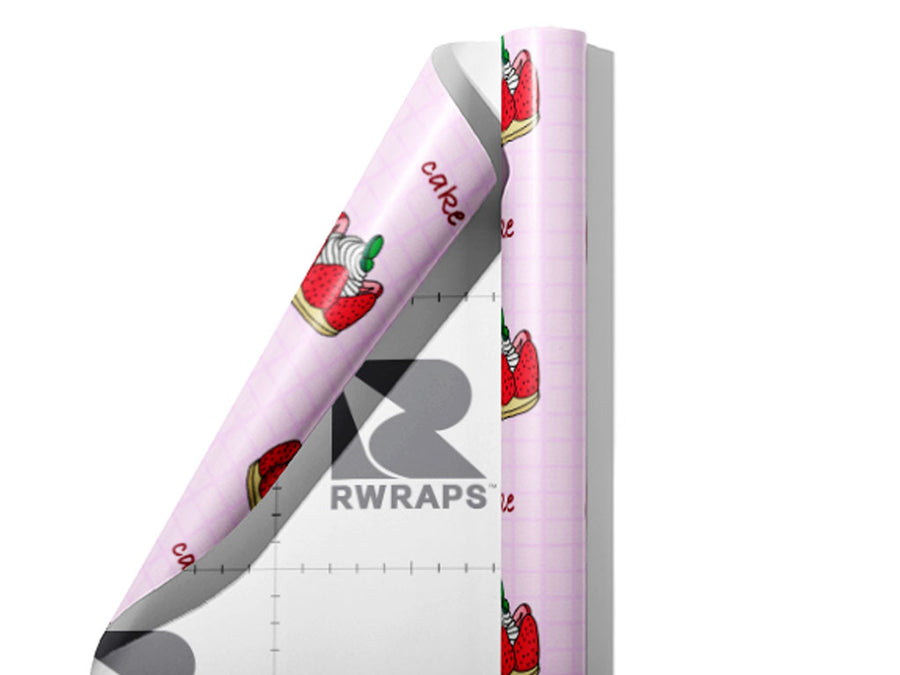 Sweet Shortcakes Fruit Wrap Film Sheets~Rwraps Series 914 Sweet Shortcakes Fruit Scrolled Sheet~3