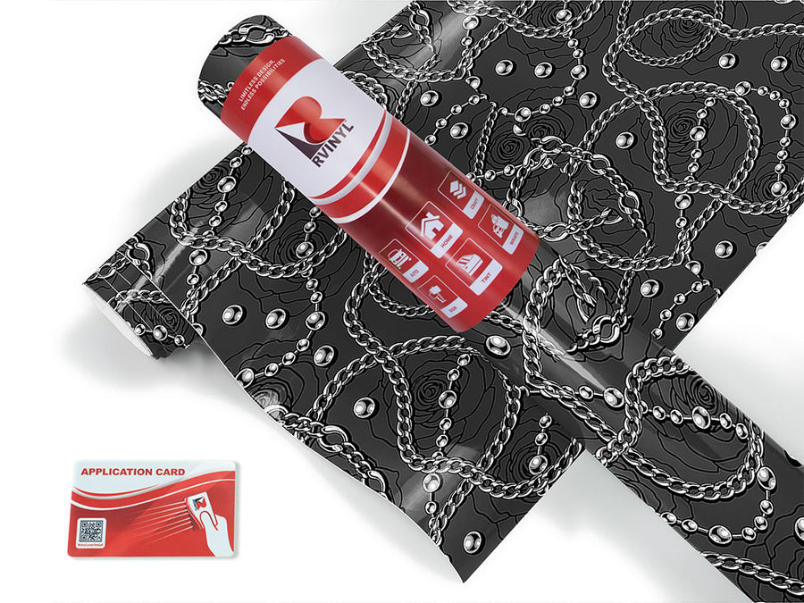 sweet silver bling Craft Vinyl Roll