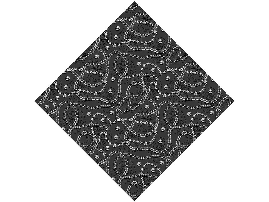 Sweet Silver Bling Vinyl Wrap Pattern