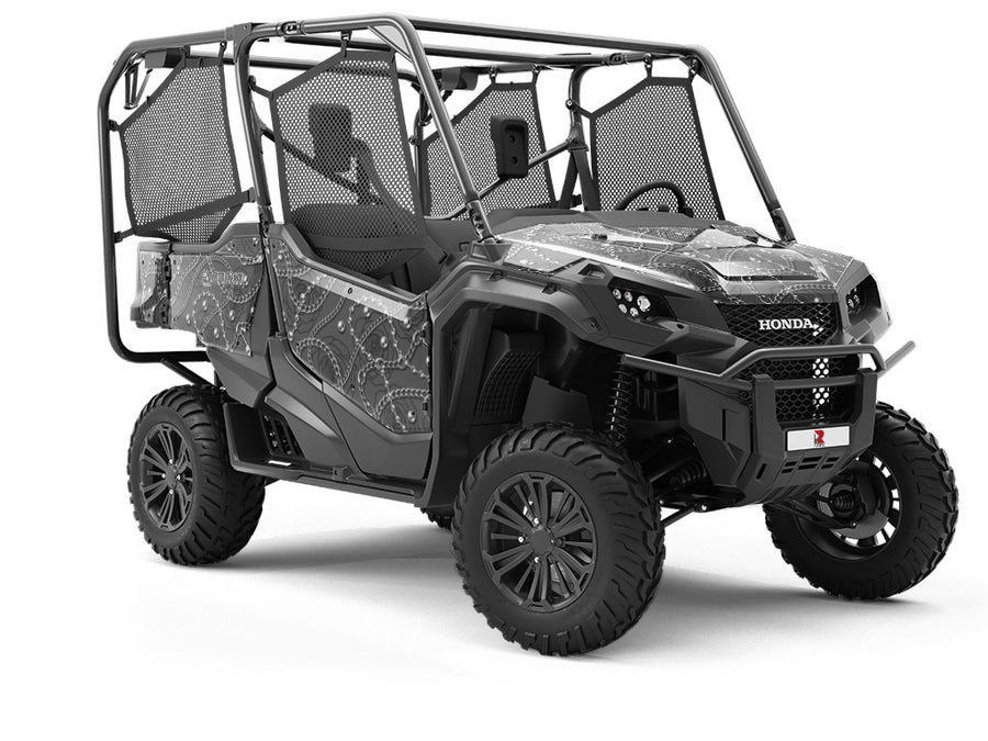 Sweet Silver Bling Utility Vehicle Vinyl Wrap