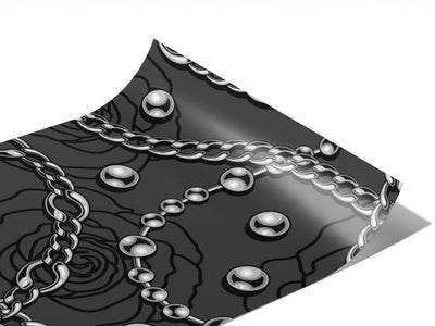 Sweet Silver Bling Vinyl Wraps~Rwraps Series 914 Digitally Printed Vinyl Wrap~0