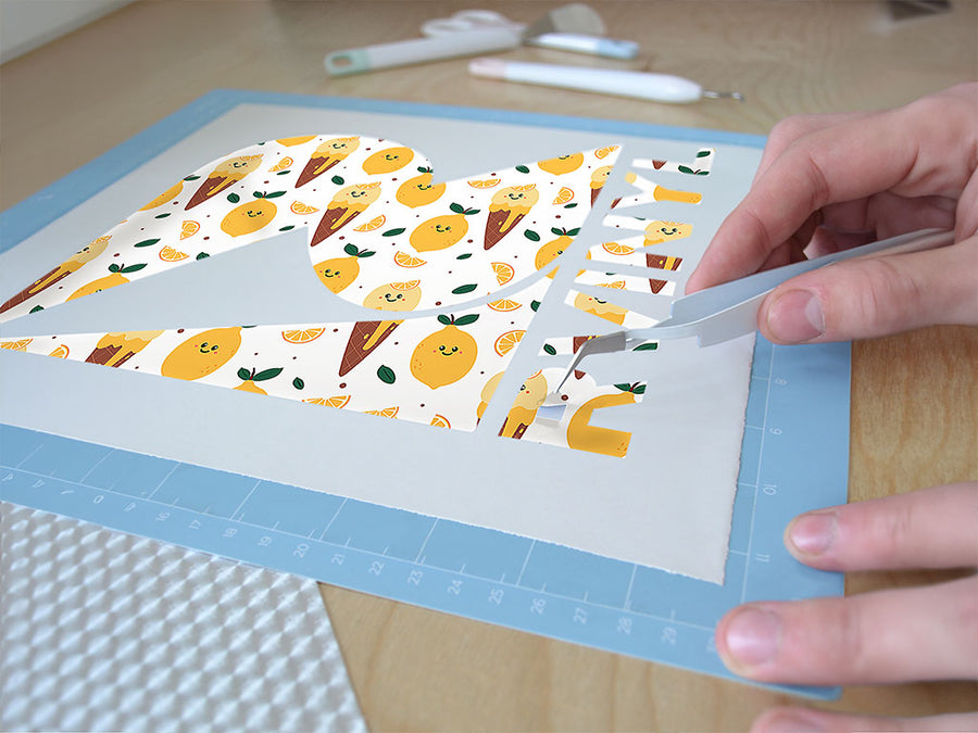 sweet sorbet fruit Easy Weed Craft Vinyl