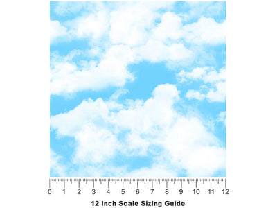 Sweet Summer Sky Vinyl Film Pattern Size 12 inch Scale~Rwraps Sweet Summer Sky Sizing Chart~2