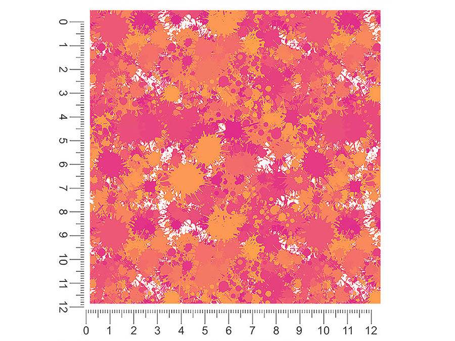 sweet talk paint splatter 1ft x 1ft Craft Sheets