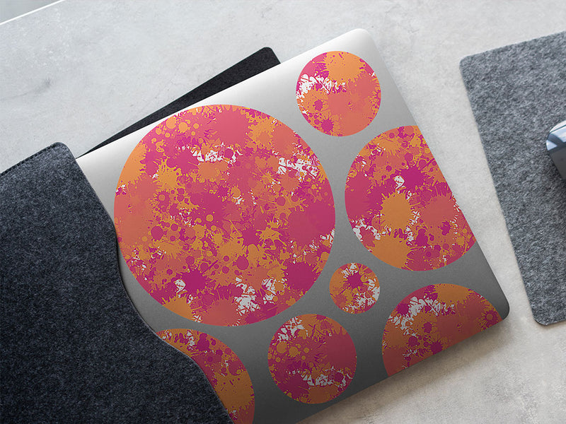 sweet talk paint splatter DIY Laptop Stickers