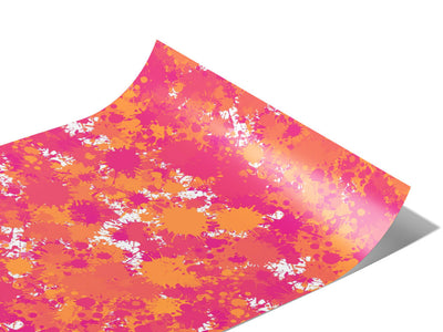 Sweet Talk Paint Splatter Vinyl Wraps~Rwraps Series 914 Digitally Printed Vinyl Wrap~0