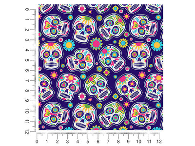 sweet tooth skull and bones 1ft x 1ft Craft Sheets