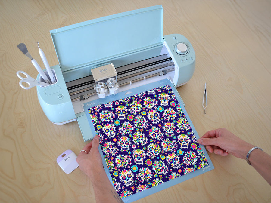 sweet tooth skull and bones Cricut Compatible Vinyl