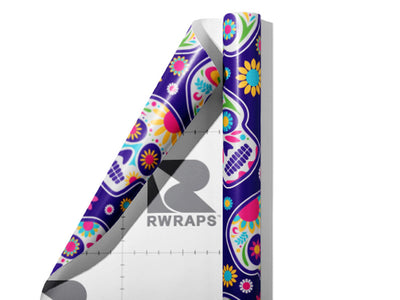 Sweet Tooth Halloween Wrap Film Sheets~Rwraps Series 914 Sweet Tooth Halloween Scrolled Sheet~3