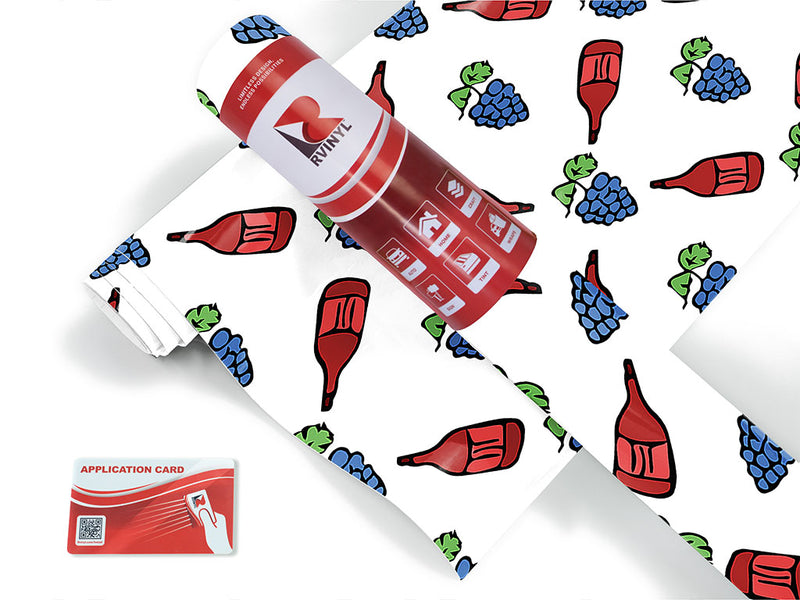 sweet white alcohol Craft Vinyl Roll