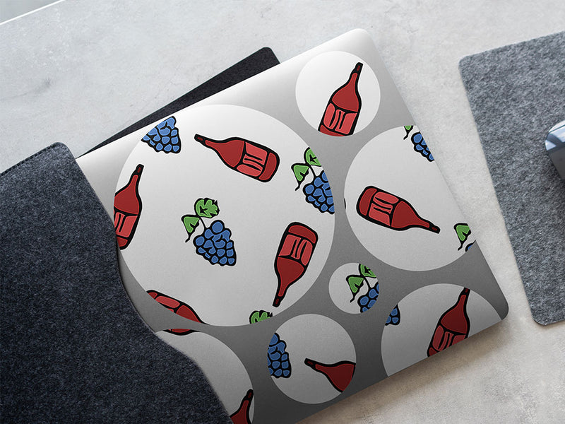 sweet white alcohol DIY Laptop Stickers