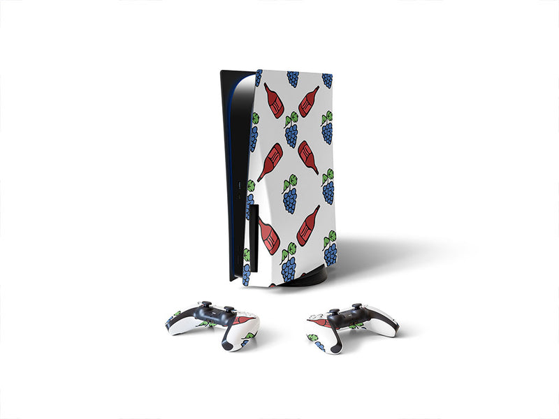 sweet white alcohol Sony PS5 DIY Skin