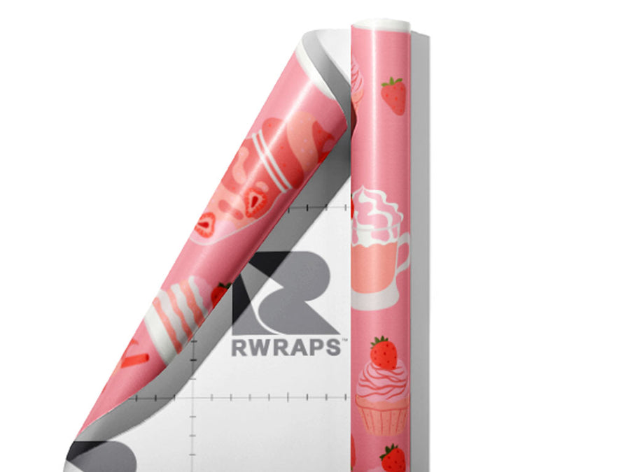 Sweetest Desserts Fruit Wrap Film Sheets~Rwraps Series 914 Sweetest Desserts Fruit Scrolled Sheet~3