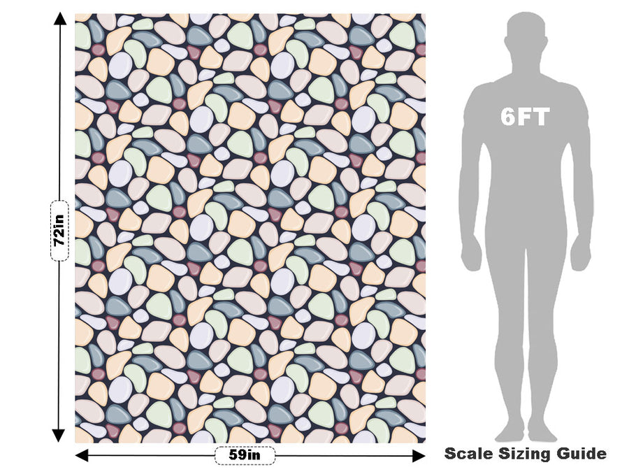 Sweetheart  Cobblestone Vehicle Wrap Scale~Rwraps Series 914 Sweetheart  Cobblestone Measurements~2