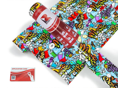 swift punition graffiti Craft Vinyl Roll