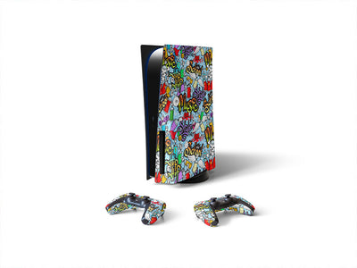 swift punition graffiti Sony PS5 DIY Skin