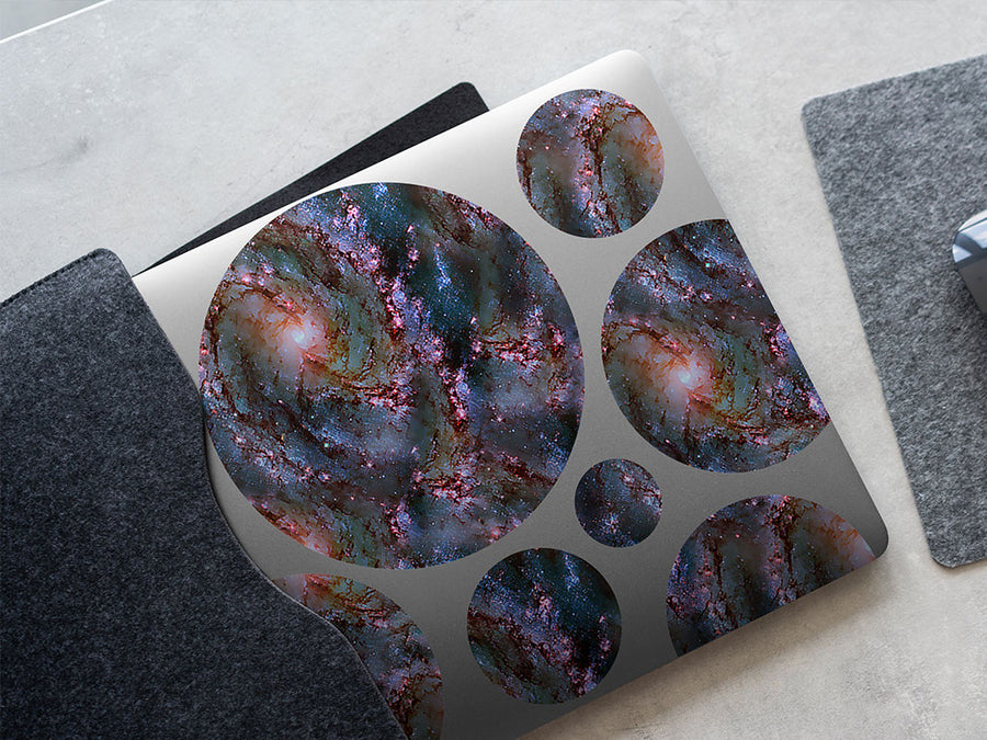 swirl twirl science fiction DIY Laptop Stickers