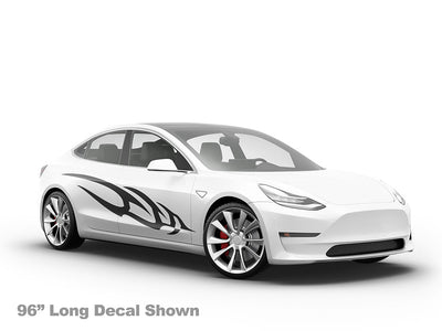 Swoosh Car Sticker Body Graphic