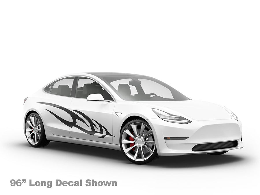 Swoosh Car Sticker Body Graphic