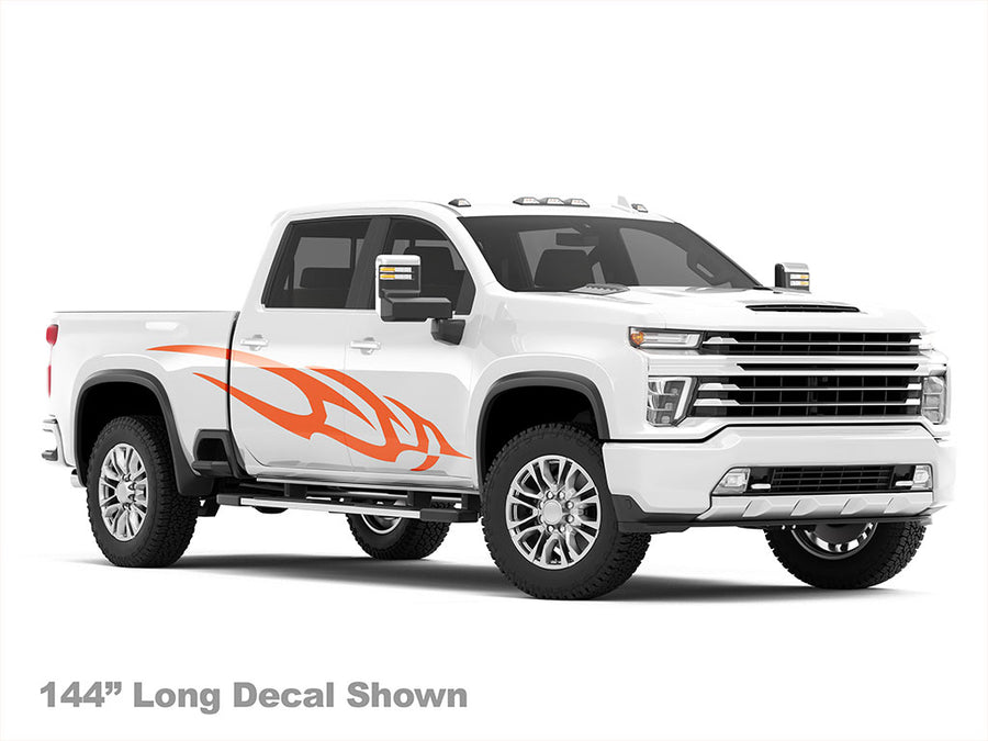 Swoosh Truck Custom Vehicle Graphic