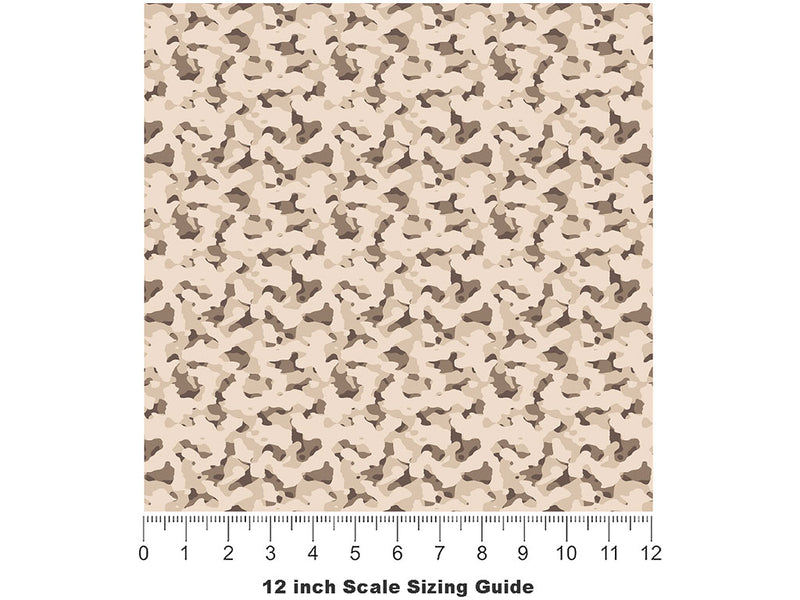 Syrian DPM Camouflage Vinyl Film Pattern Size 12 inch Scale~Rwraps Syrian DPM Camouflage Sizing Chart~3