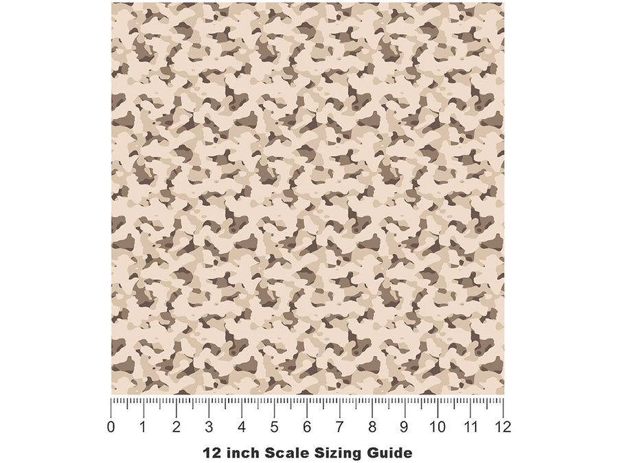 Syrian DPM Camouflage Vinyl Film Pattern Size 12 inch Scale~Rwraps Syrian DPM Camouflage Sizing Chart~3