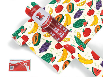 table fruits fruit Craft Vinyl Roll
