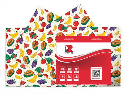 table fruits fruit Craft Vinyl Sheet Pack