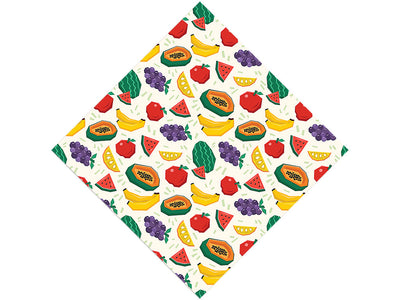 Table Fruits Fruit Vinyl Wrap Pattern