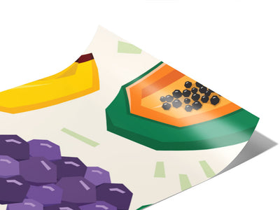 Table Fruits Fruit Vinyl Wraps~Rwraps Series 914 Digitally Printed Vinyl Wrap~0