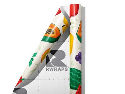 Table Fruits Fruit Wrap Film Sheets~Rwraps Series 914 Table Fruits Fruit Scrolled Sheet~3