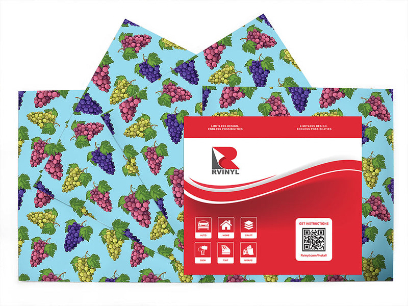 table mix fruit Craft Vinyl Sheet Pack
